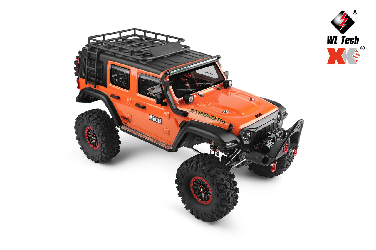 WLtoys 104010 1:10 Wrangler 4x4 RC Car Professional Climbing