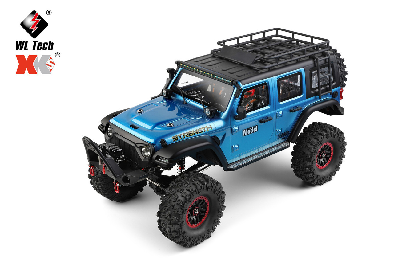 WLtoys 104010 1:10 Wrangler 4x4 RC Car Professional Climbing
