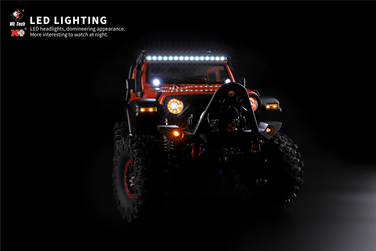 WLtoys 104010 1:10 Wrangler 4x4 RC Car Professional Climbing