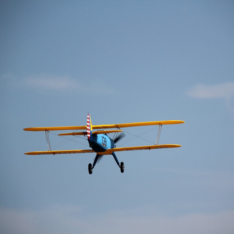 Dynam Stearman PT-17 Blue 4S Radio Controlled Biplane 1300mm 51