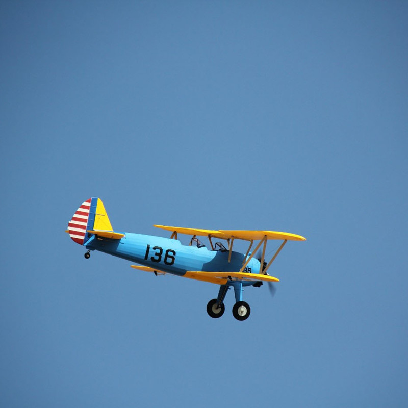 Dynam Stearman PT-17 Blue 4S Radio Controlled Biplane 1300mm 51