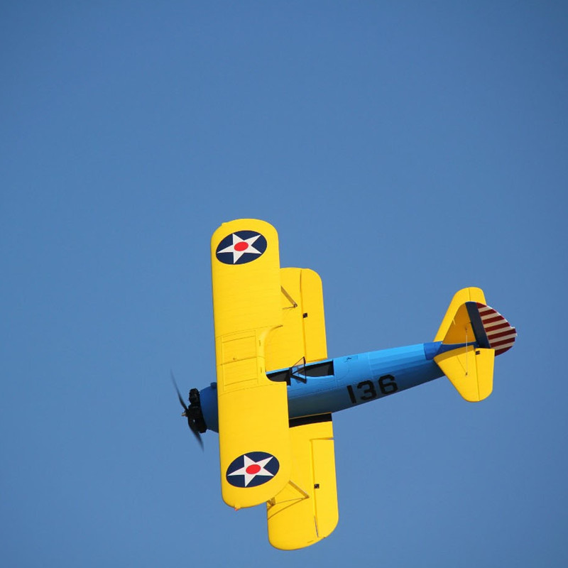 Dynam Stearman PT-17 Blue 4S Radio Controlled Biplane 1300mm 51