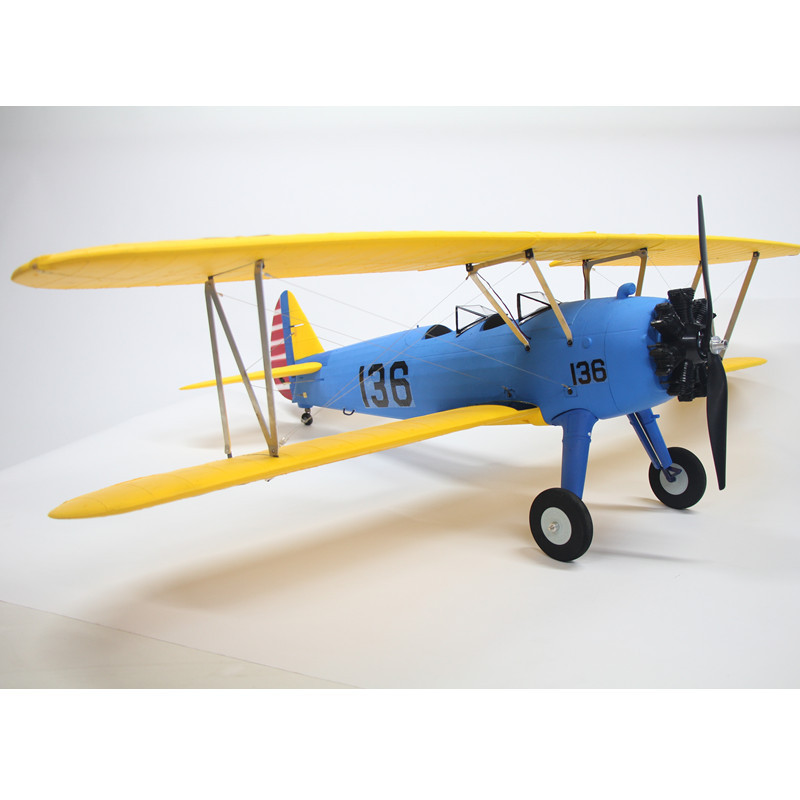 Dynam Stearman PT-17 Blue 4S Radio Controlled Biplane 1300mm 51