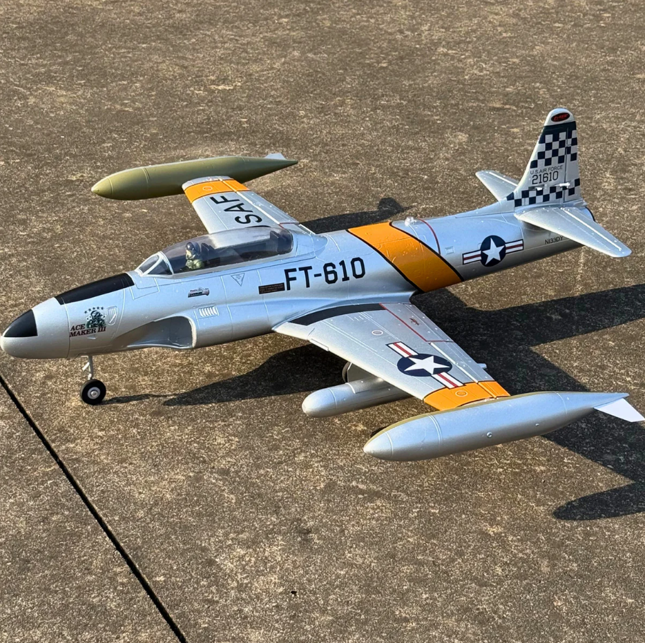 New Arrival! Dynam T-33 Shooting Star F80 6S 12-Blade 70mm EDF RC Jet Trainer PNP