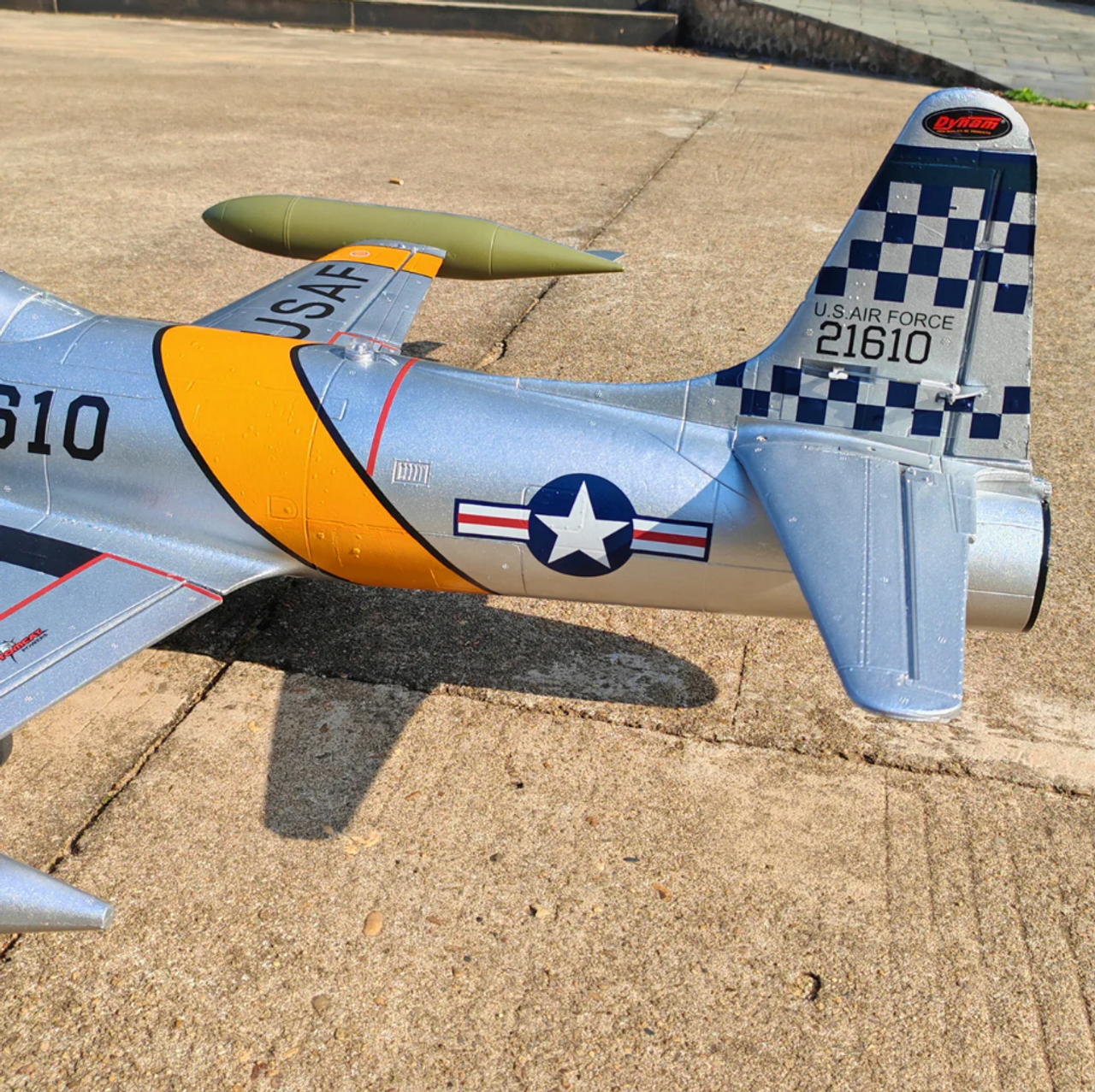 New Arrival! Dynam T-33 Shooting Star F80 6S 12-Blade 70mm EDF RC Jet Trainer PNP