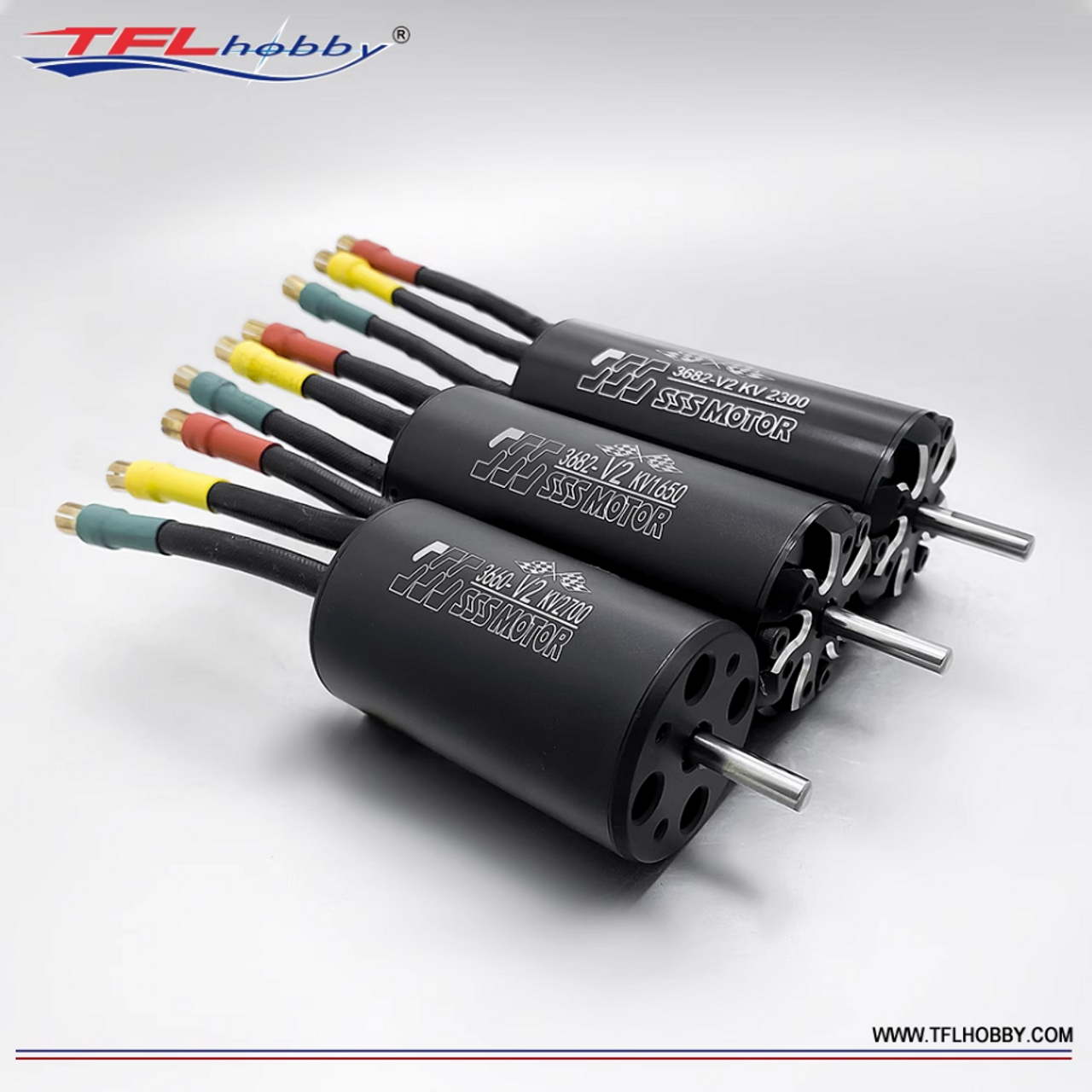 TFL SSS 3660 3674 3682 V2 Brushless Motor W/O Water Cooling for RC Boat