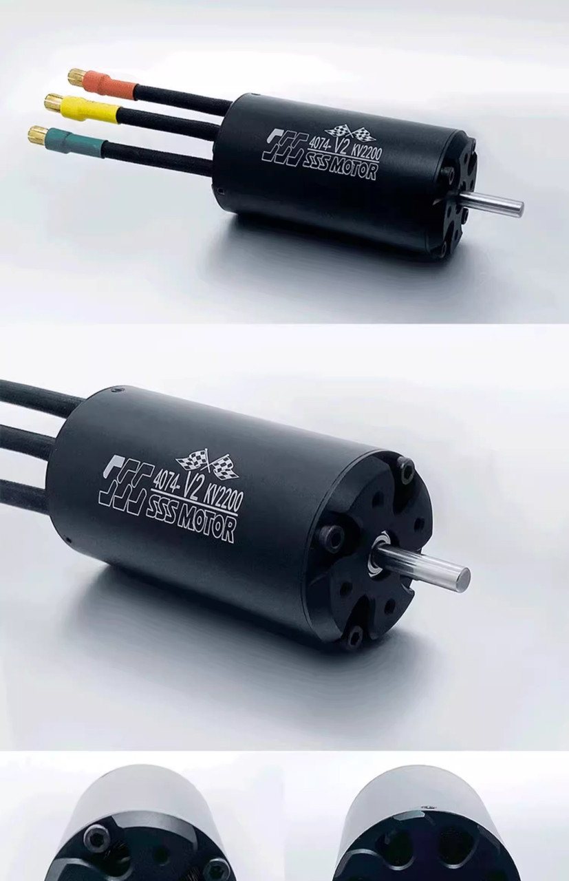 TFL SSS 4074 4076 4082 4092 V2 Brushless Motor W/O Water Cooling for RC Boat