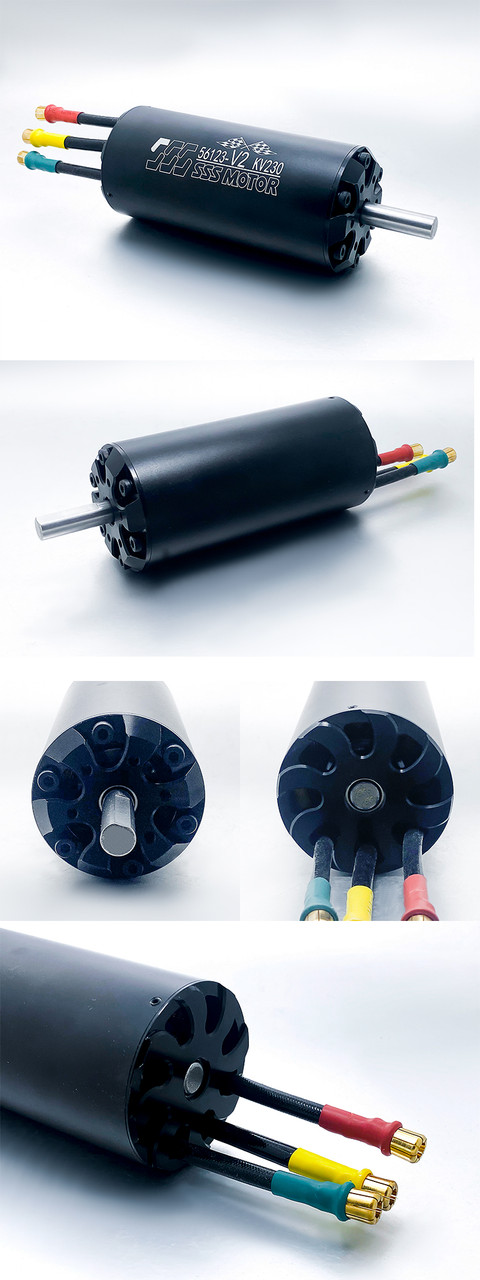 TFL SSS 56-V2 Serises Brushless Motor W/O Water Cooling for RC Boat