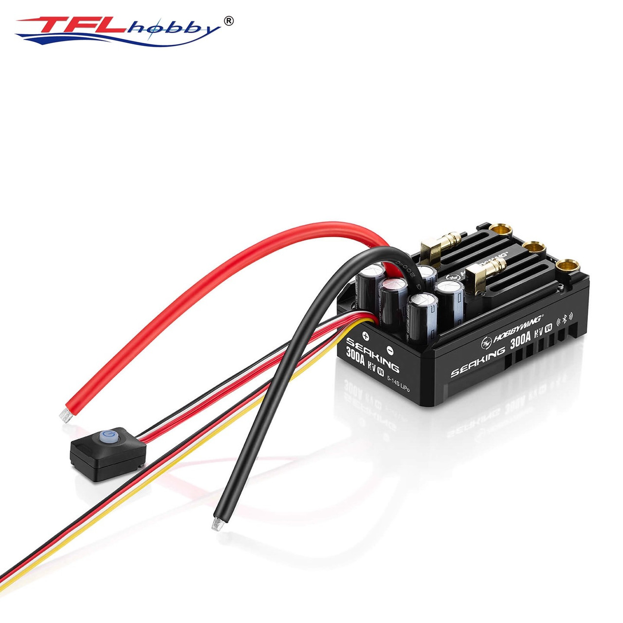 HOBBYWING Seaking V4 Version RC boat ESC 120A RTR, 160A RTR, 200A HV, 300A HV
