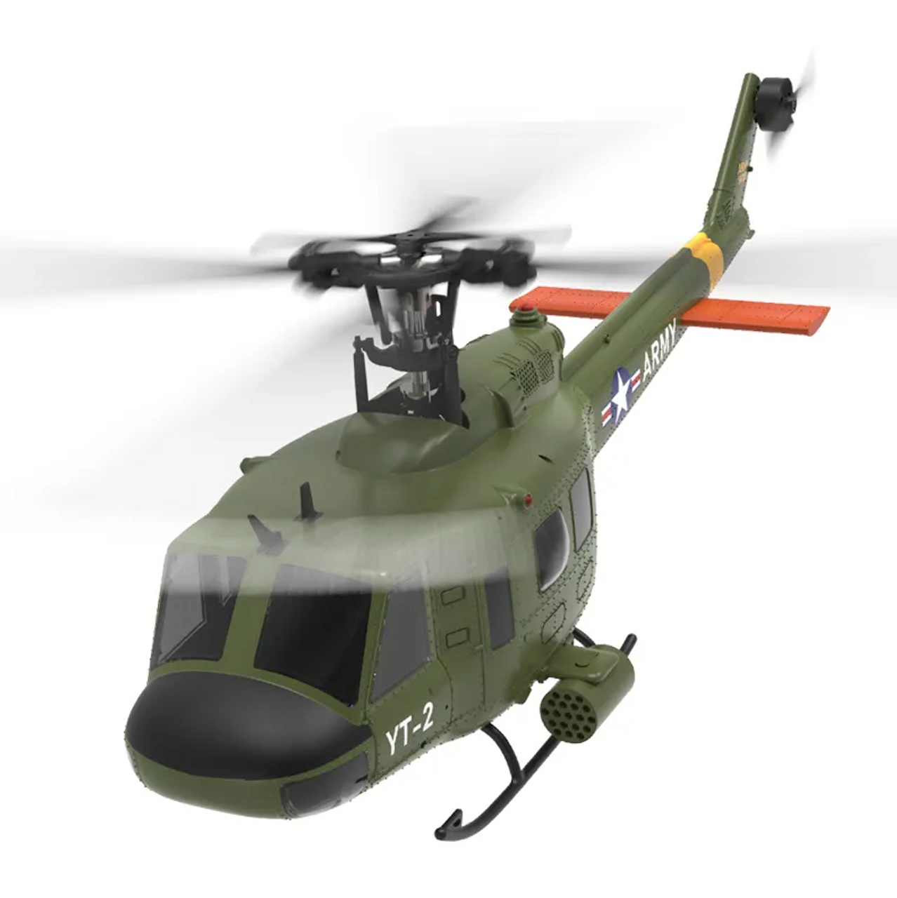 YuXiang F07 UH-1D Gyro Stabilized 2.4G RC Remote Control 6 Channel Helicopter-RTF