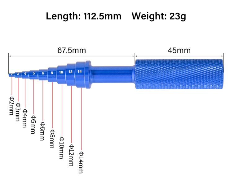 RC Car Ball Bearing Removal Tool Puller Remover Non-slip Repair Tools 2-14mm
