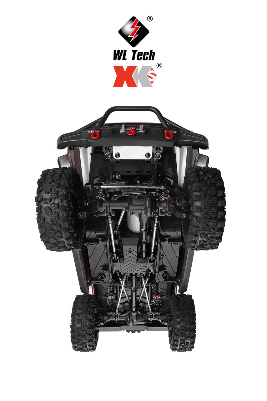 WLtoys 104020 1:10 Wrangler 4x4 RC Car Professional Climbing Vehicle High Speed Remote Control Electric Capstan Off Road Toys