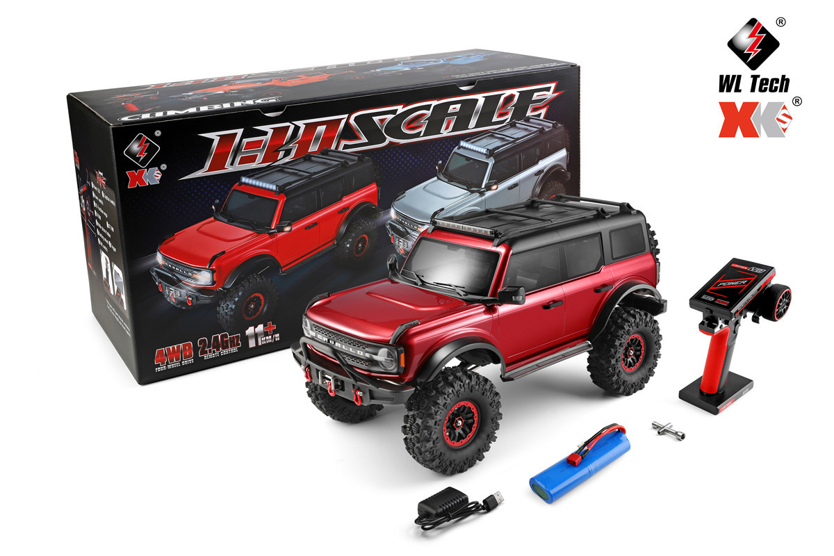 WLtoys 104020 1:10 Wrangler 4x4 RC Car Professional Climbing