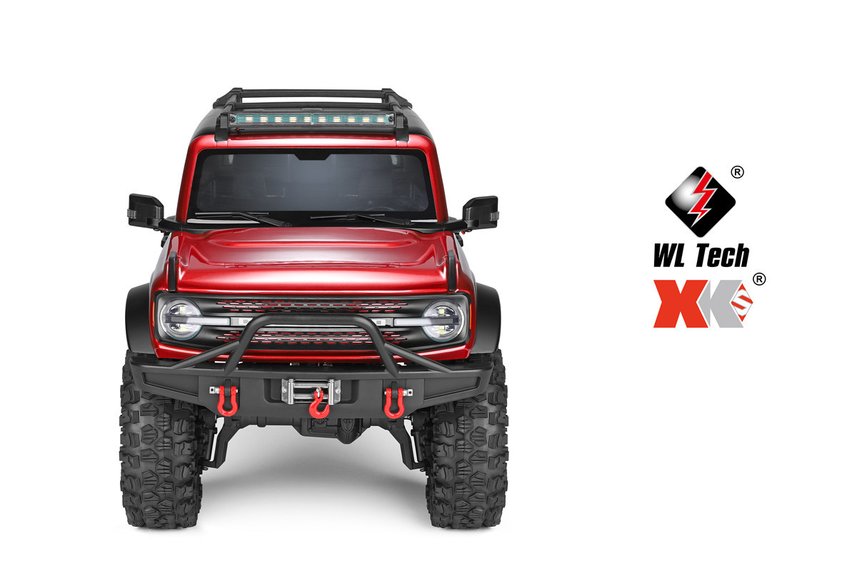 WLtoys 104020 1:10 Wrangler 4x4 RC Car Professional Climbing Vehicle High Speed Remote Control Electric Capstan Off Road Toys