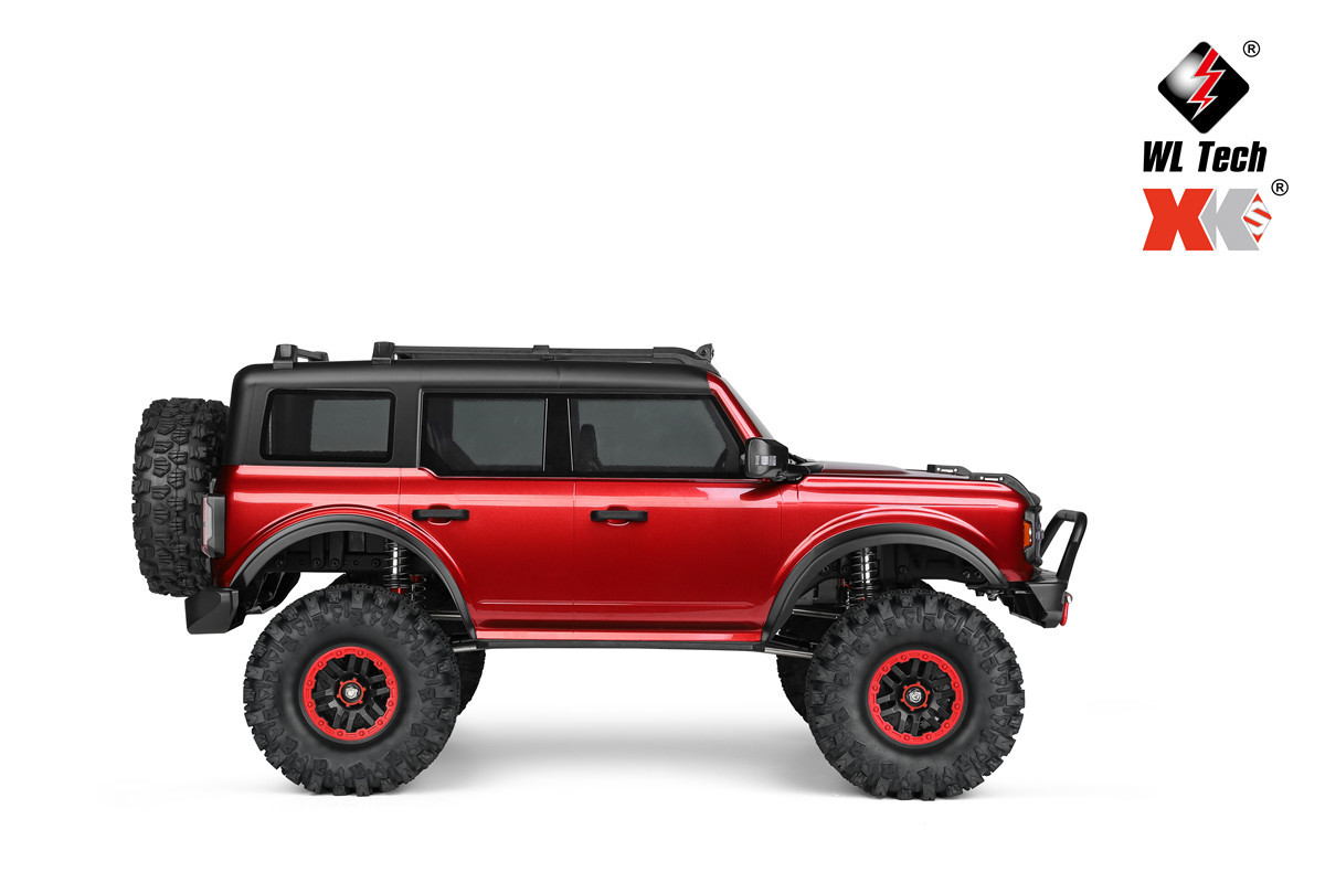 WLtoys 104020 1:10 Wrangler 4x4 RC Car Professional Climbing Vehicle High Speed Remote Control Electric Capstan Off Road Toys