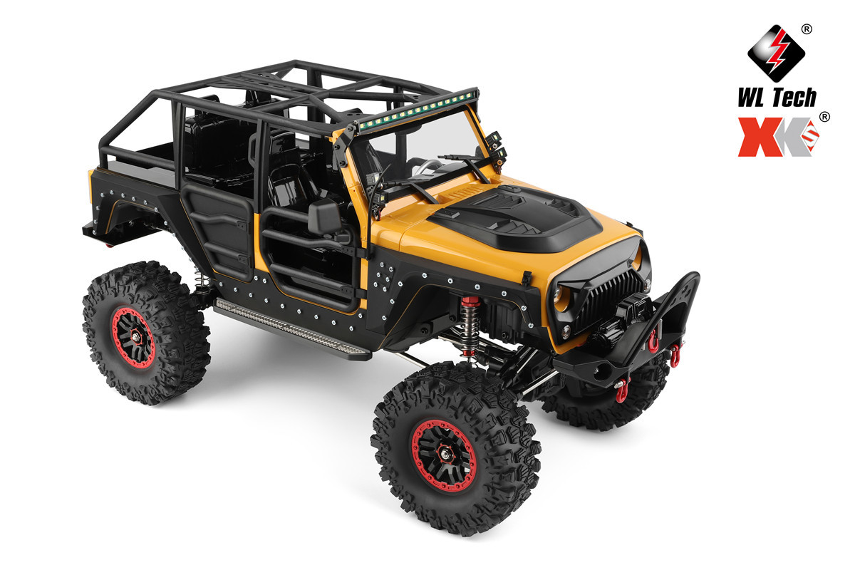 WLtoys 104026 1:10 RC Rock Crawler Professional Climbing Vehicle High Speed Remote Control Electric Capstan Off Road Toys