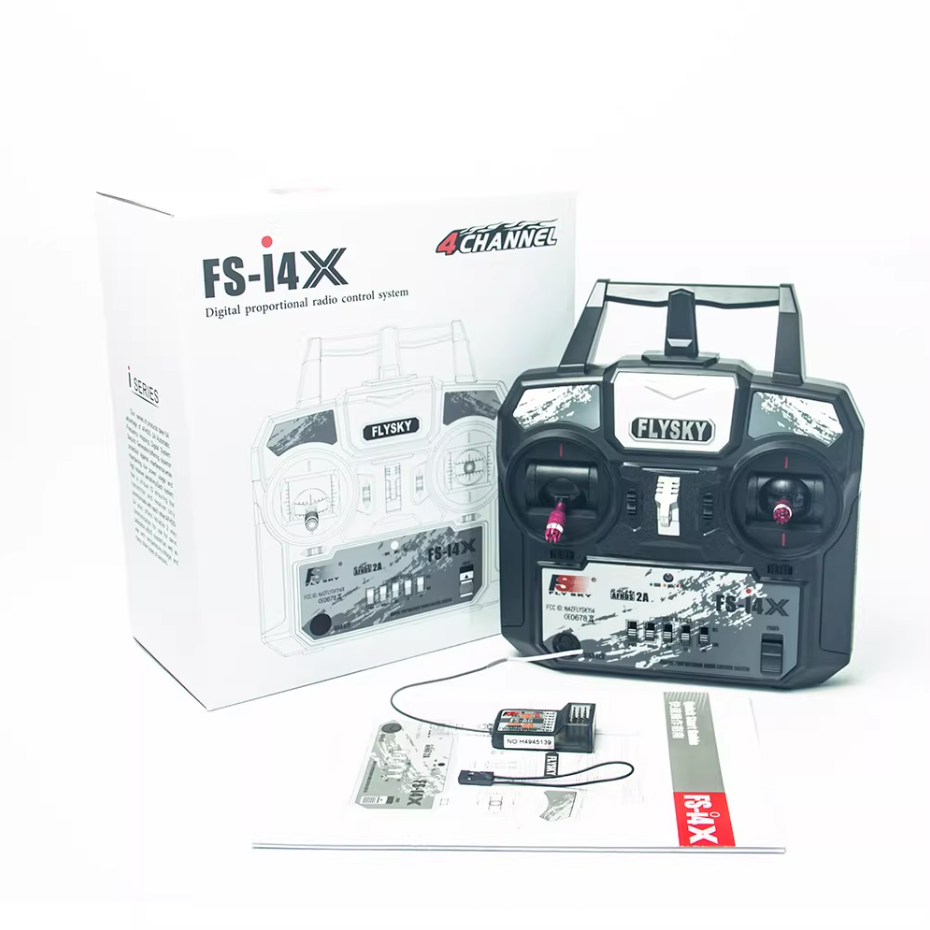 Flysky FS-i4X 2.4Ghz 4 Channel Transmitter & FS-A6 Receiver
