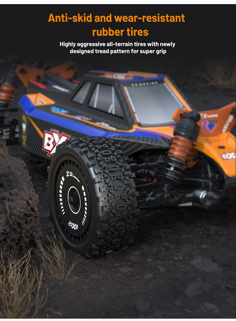 ZD Racing BX-12 1/12th Scale Brushless Buggy 3S 2.4GHz RC Car RTR