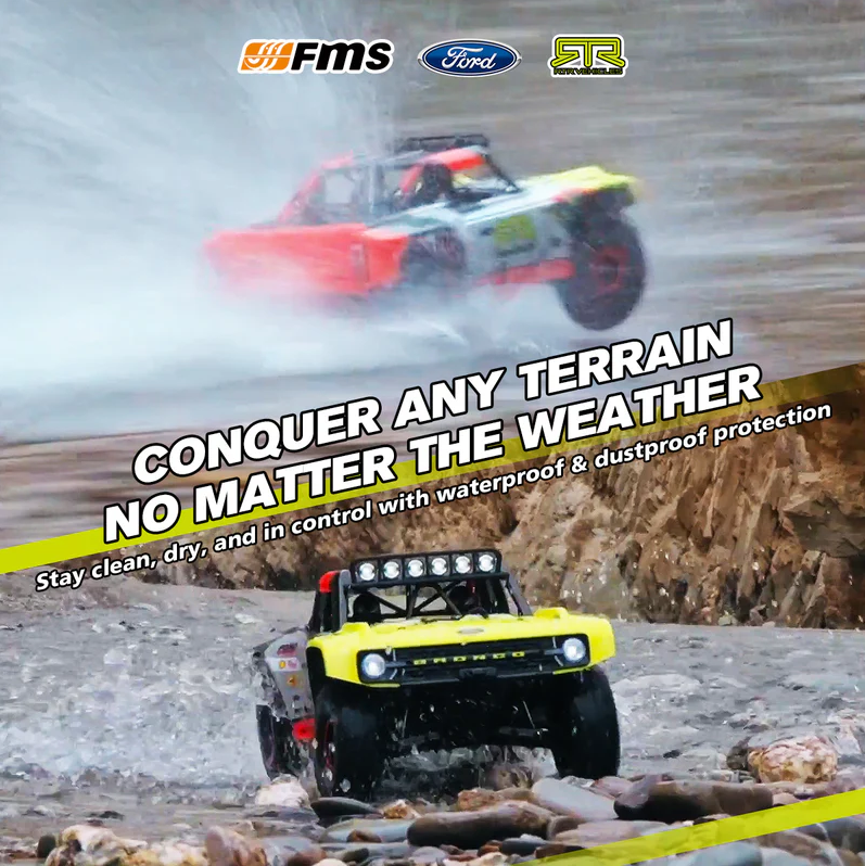 FMS 1:7 Ford Bronco RTR EB Brushless 4WD RS RC Truck