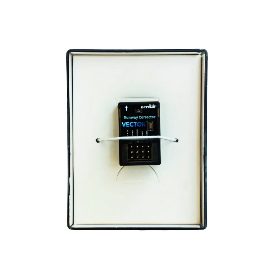 Detrum Vector Runway Corrector Anti-Sideslip Takeoff Front wheel Gyro for RC Plane Plug and play DY-V001