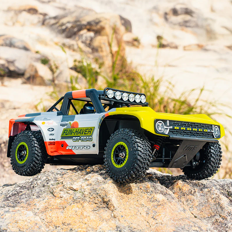 New Product ! FMS 1:18 FSC18 Ford Bronco RS RTR EB Brushed / Brushless RC Turck