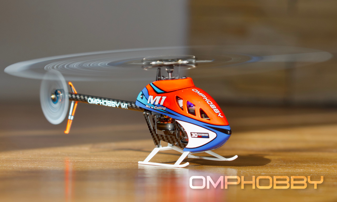 OMPHOBBY M1 V3 PRO 3D RC Helicopter BNF Without Transmitter 