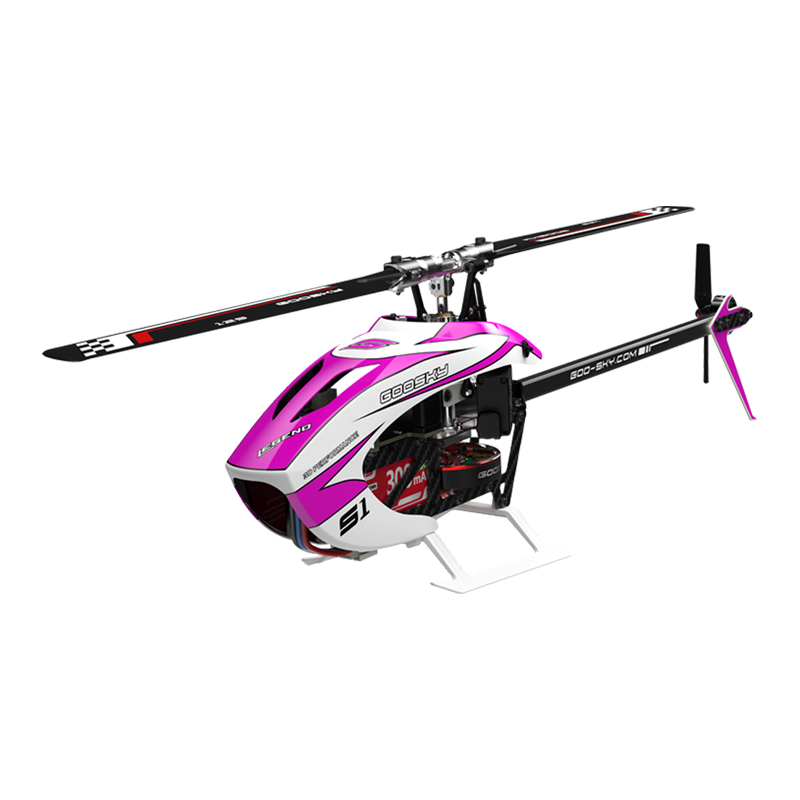 GOOSKY (RTF) Legend S1 New Version High-Performance Aerobatic RC Helicopter - Purple