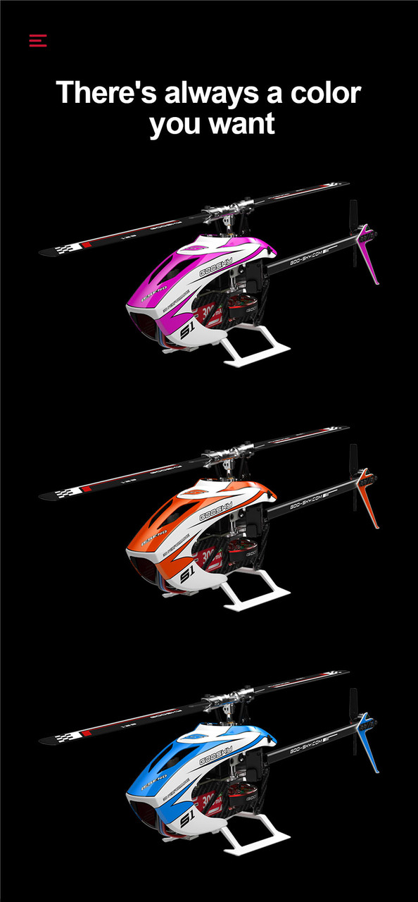 GOOSKY (RTF) Legend S1 New Version High-Performance Aerobatic RC