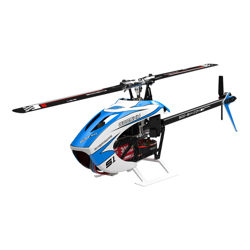 GOOSKY BNF Legend S1 New Version High-Performance Aerobatic RC Helicopter - Blue