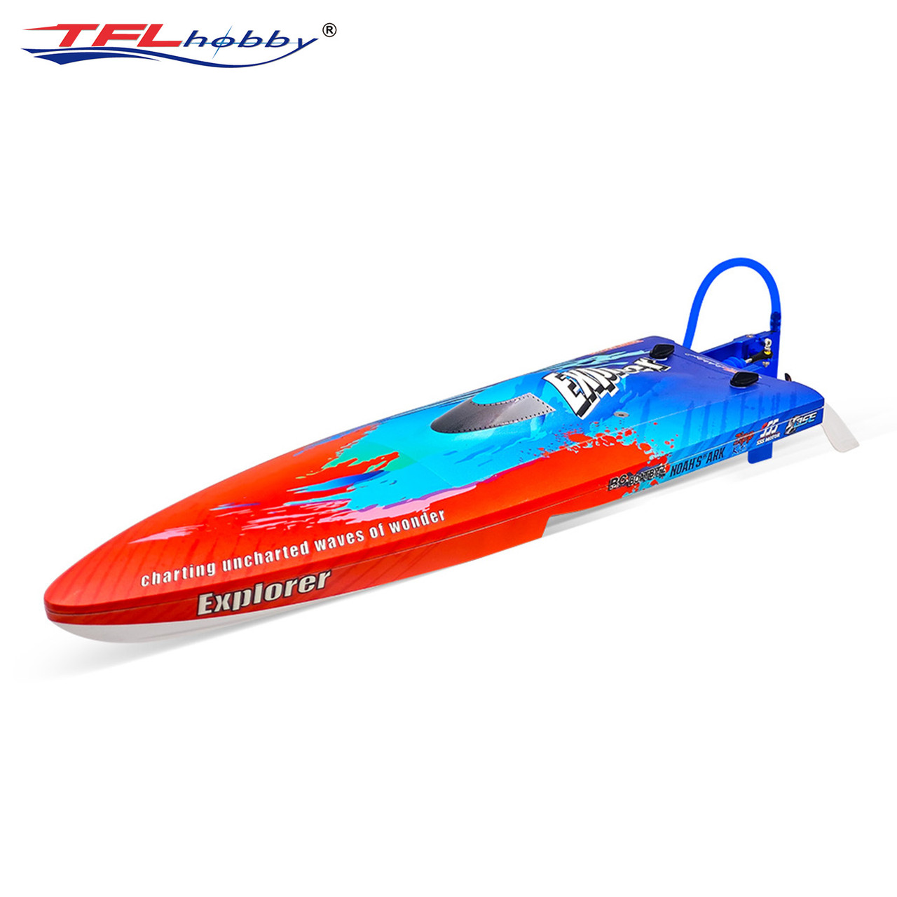 京商TFL Hobby Explorer ラジコンボート TFL 450mm Explorer ABS RC Speed Boat 1158 RTR 2.4GHz Remote