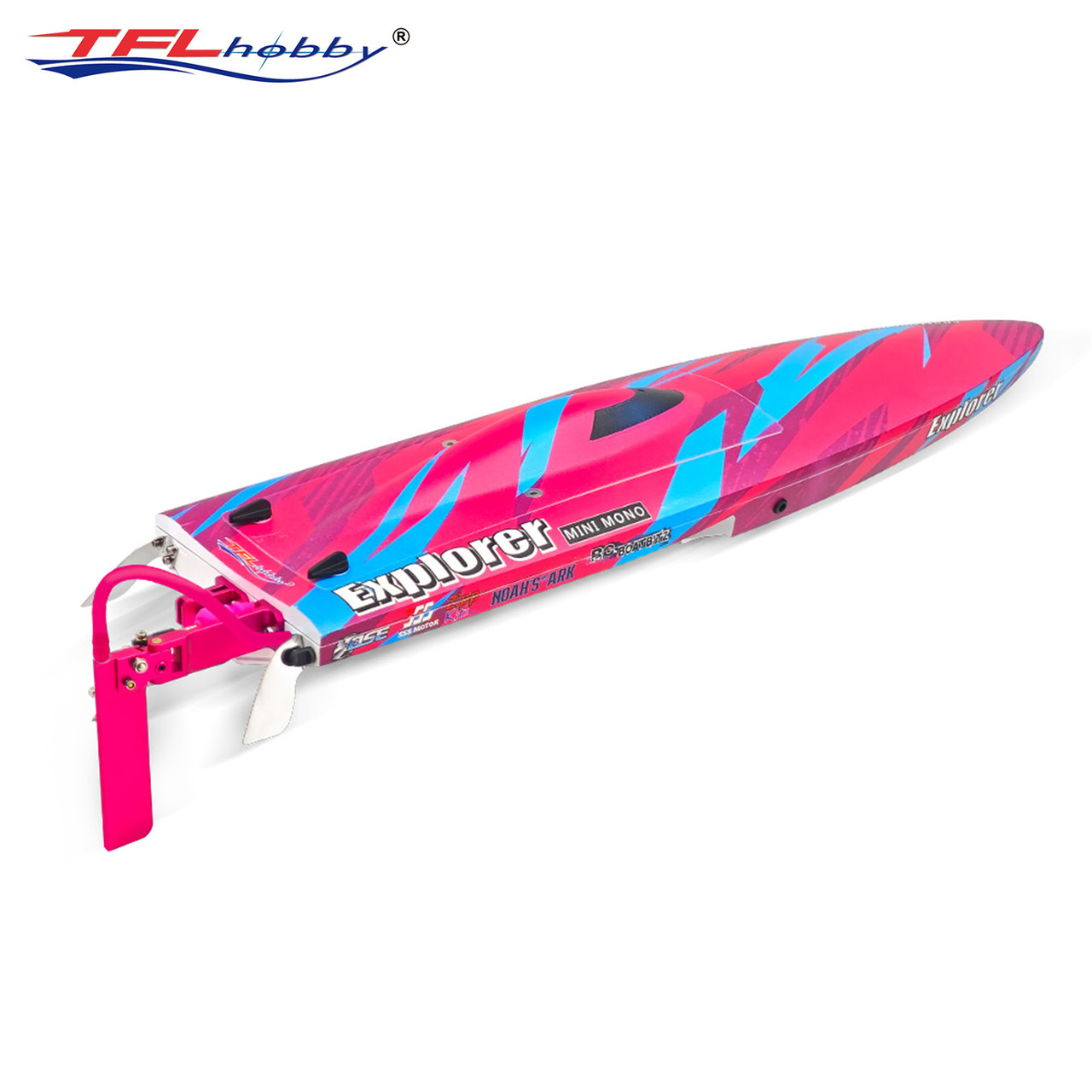 京商TFL Hobby Explorer ラジコンボート TFL 450mm Explorer ABS RC Speed Boat 1158 RTR 2.4GHz Remote