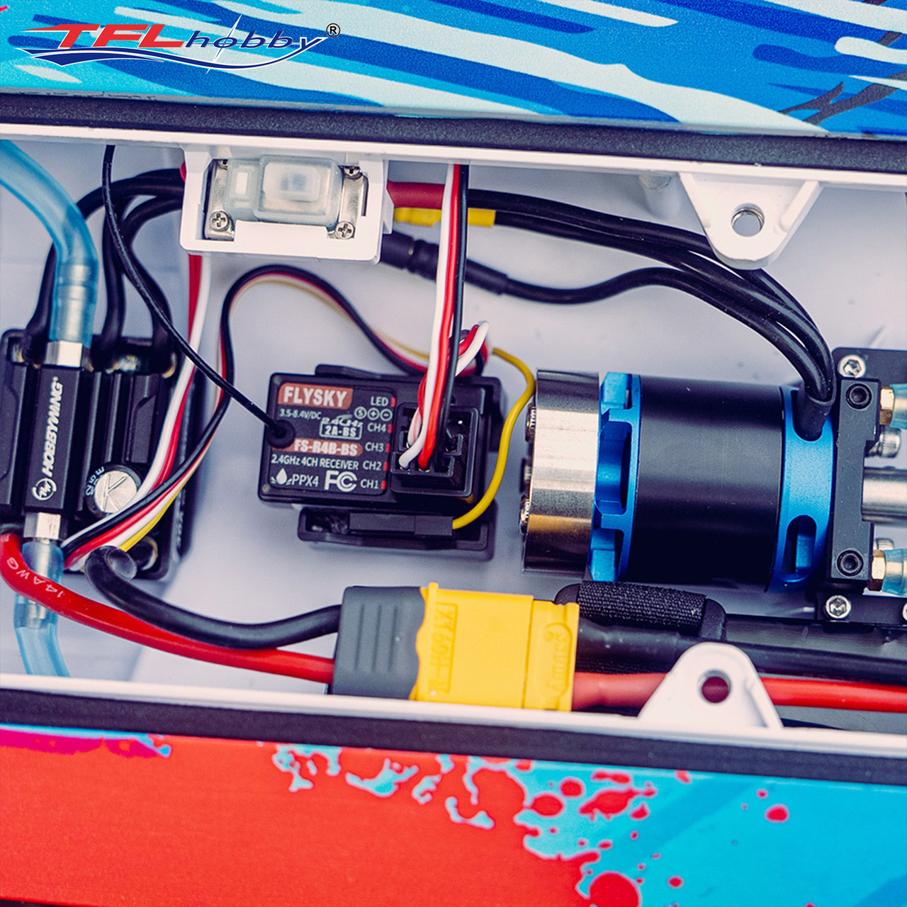 TFL 450mm Explorer ABS RC Speed Boat 1158 RTR 2.4GHz Remote