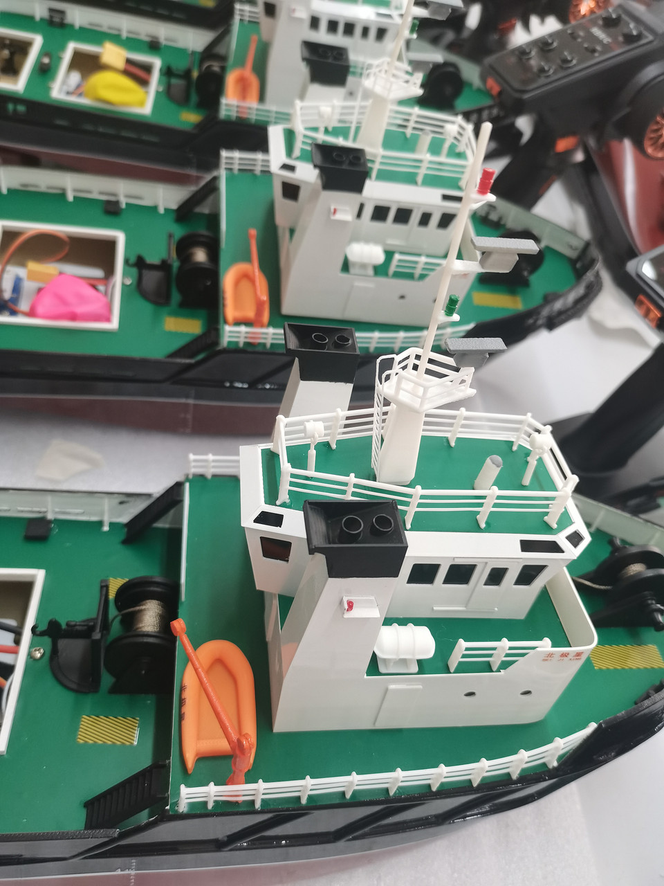 Beili Remote Contlrol RC 1/75 Beijixing Tugboat RTR with Double 280 Brushed Motor, 2.4GHz 6CH radio set