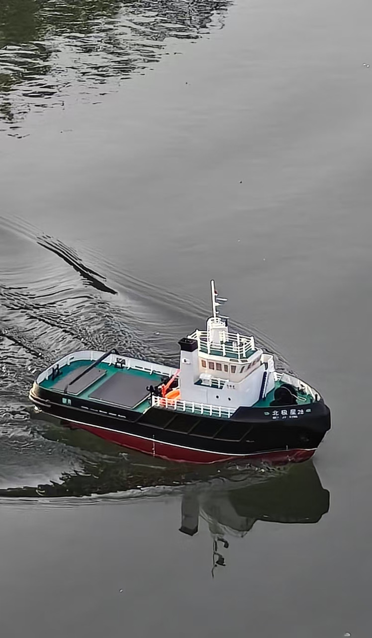 Beili Remote Contlrol RC 1/75 Beijixing Tugboat RTR with Double 280 Brushed Motor, 2.4GHz 6CH radio set