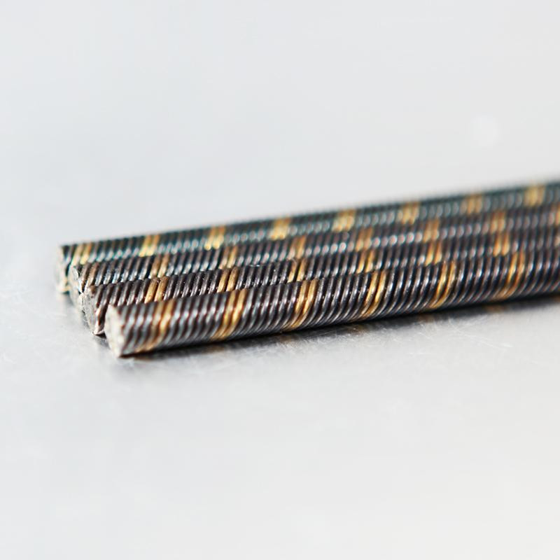 TFL φ6.35mm S=5X5mm L360mm Flex Cable W/ Round & Square Ends 510B64 1pc For RC Boat