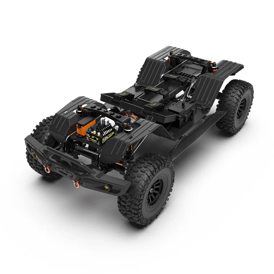 Rlaarlo 1/7 Scale 4WD Brushed ARTR RC Crawler MK-07 V2 Without Lipo Battery and Charger