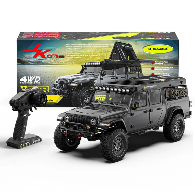 Rlaarlo 1/7 Scale 4WD Brushless RTR RC Crawler JK07Pro-BS