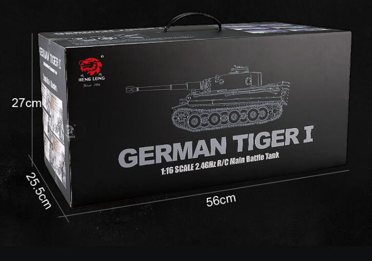 Heng Long 1/16 Metal Version GERMAN TIGER I 2.4GHz RC TANK