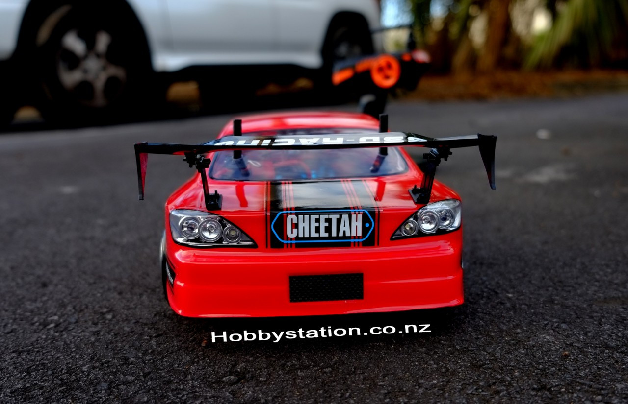 RED CAT /BSD BS208T RC Pro Drift car, Carbon Fiber / Brushless / LED light  version RTR