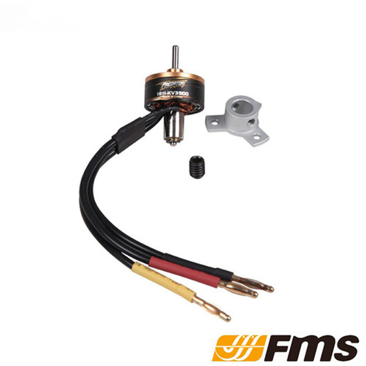 FMSRC 1811 KV3900 Motor for 800mm FOX V-tail Easy Trainer 800 PRKV3900 Predator Brushless