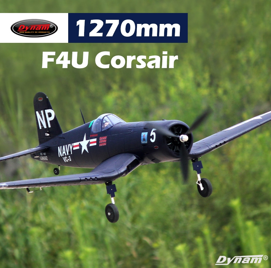 Dynam 5 Channel F4U Corsair 1270mm Warbird PNP DY8953