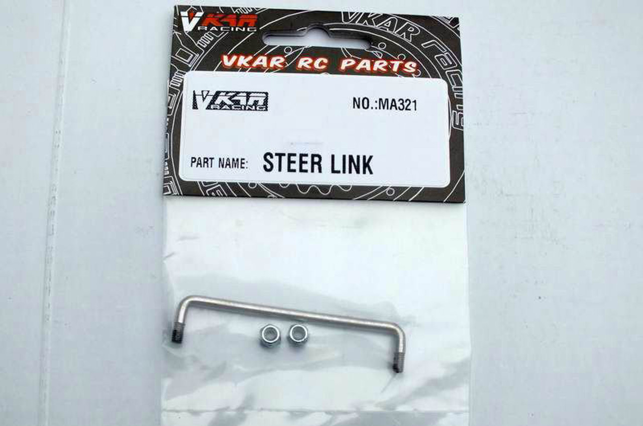 Vkar  RC CAR PARTS 1/10 Bison and 1/10 Short Course Truck X10 V2 STEER LINK MA321