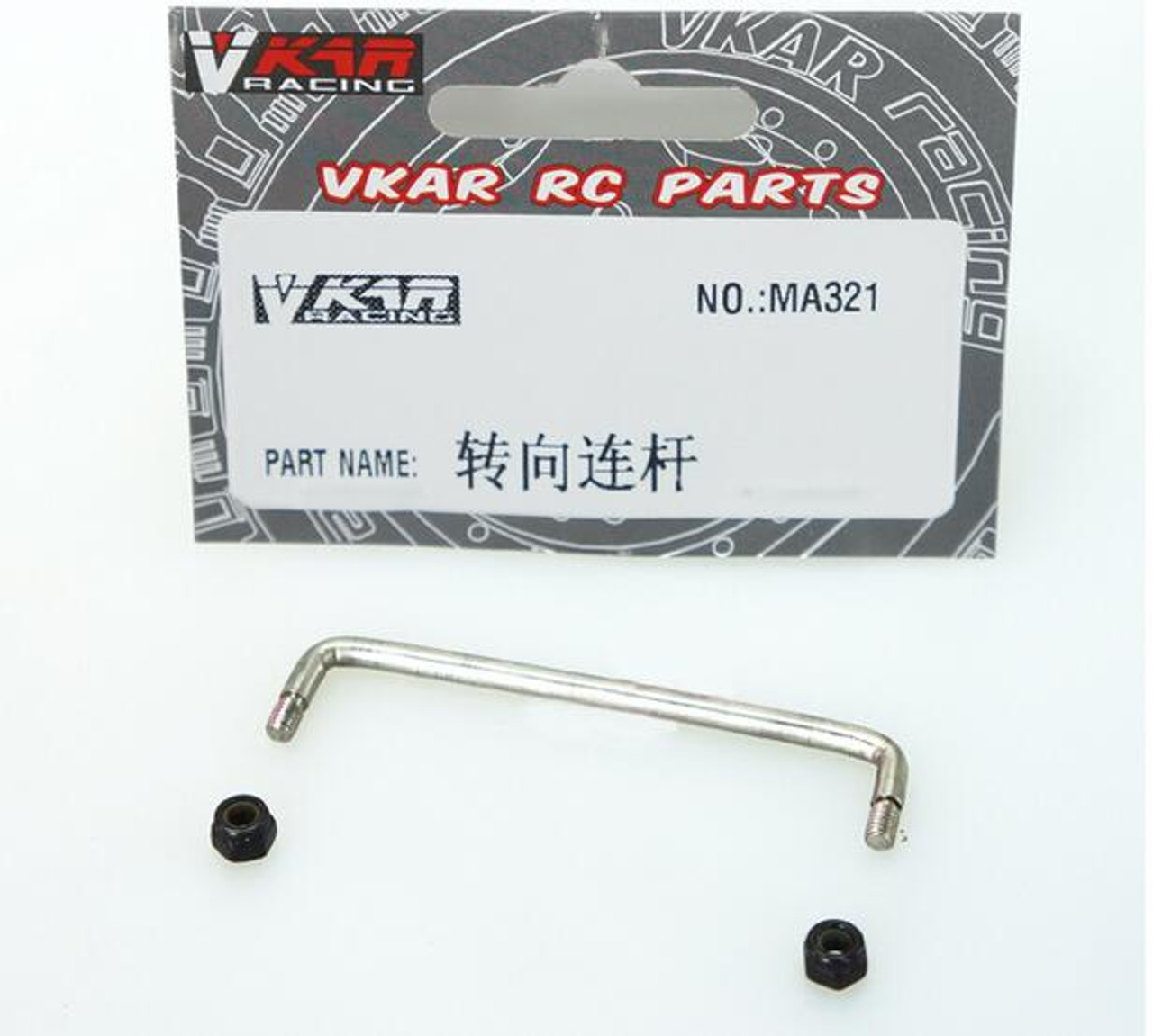 Vkar  RC CAR PARTS 1/10 Bison and 1/10 Short Course Truck X10 V2 STEER LINK MA321
