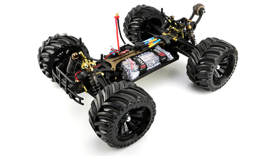 jlb レーシング　cheetah　4s 100km トラクサス　アキシャル JLB Racing CHEETAH 1/10 Brushless RC Car Monster Trucks 11101 RTR