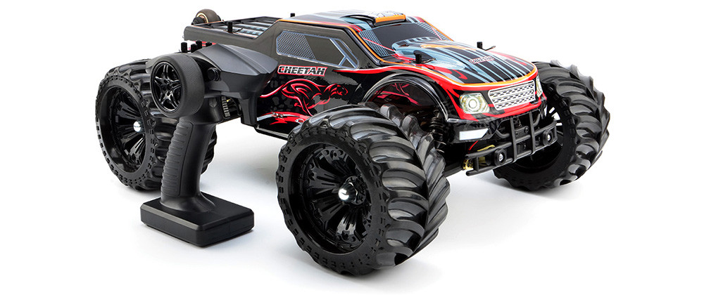 JLB Racing CHEETAH 1/10 Brushless RC Car Monster Trucks 11101 RTR