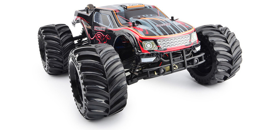 JLB Racing CHEETAH 1/10 Brushless RC Car Monster Trucks 11101 RTR