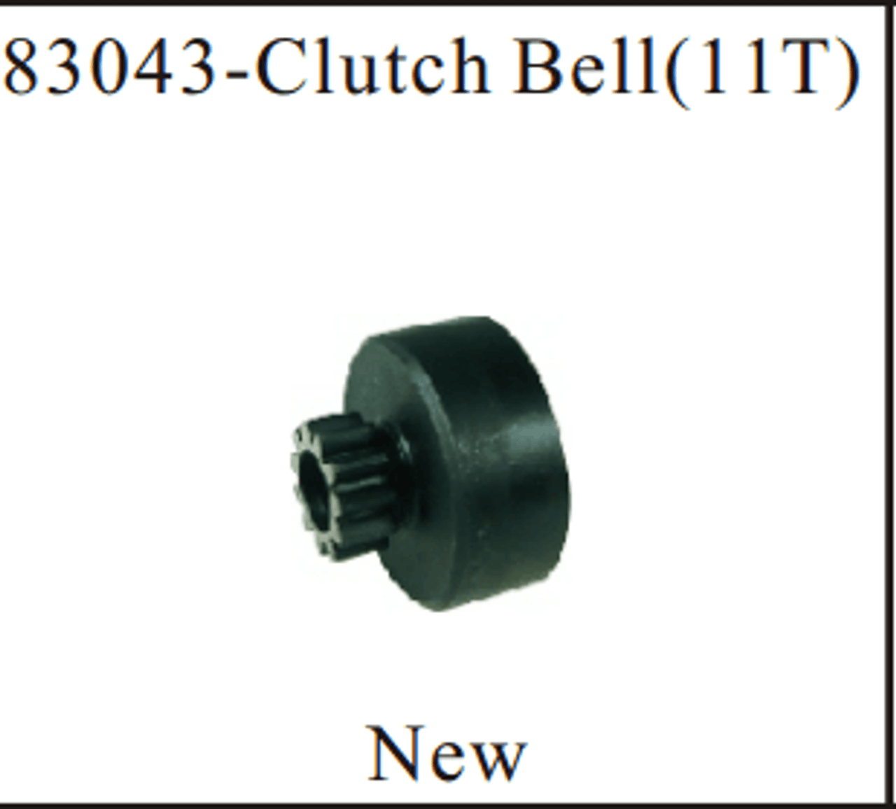 HSP 1/8 parts 83043 Clutch Bell 11T