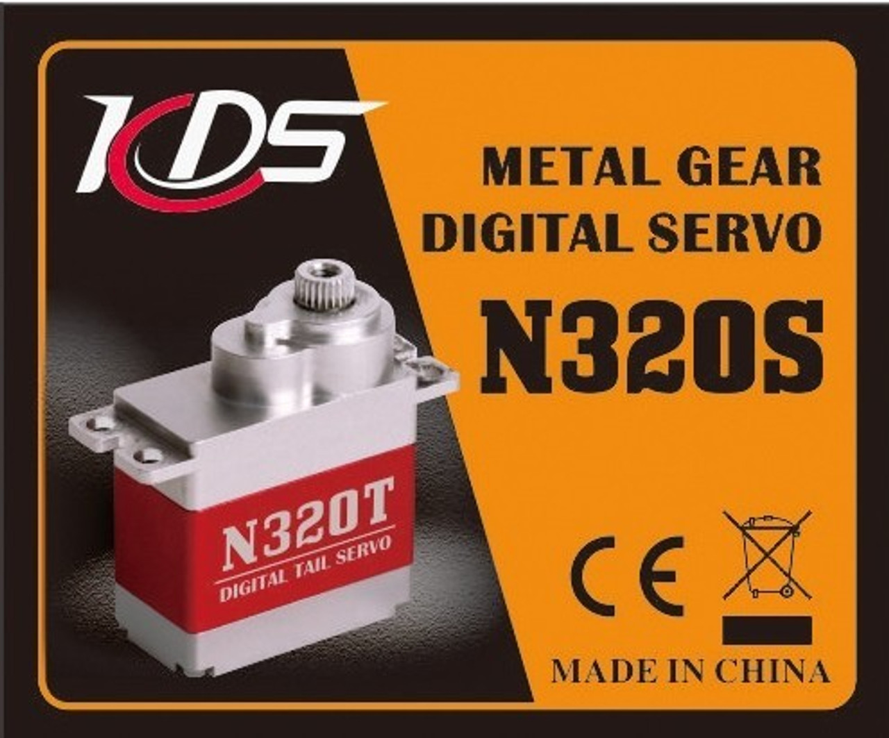 KDS Cyclic Metal Digital Servo N320S For CHASE 360 / Agile A3 And 450 LEVEL RC helicopters