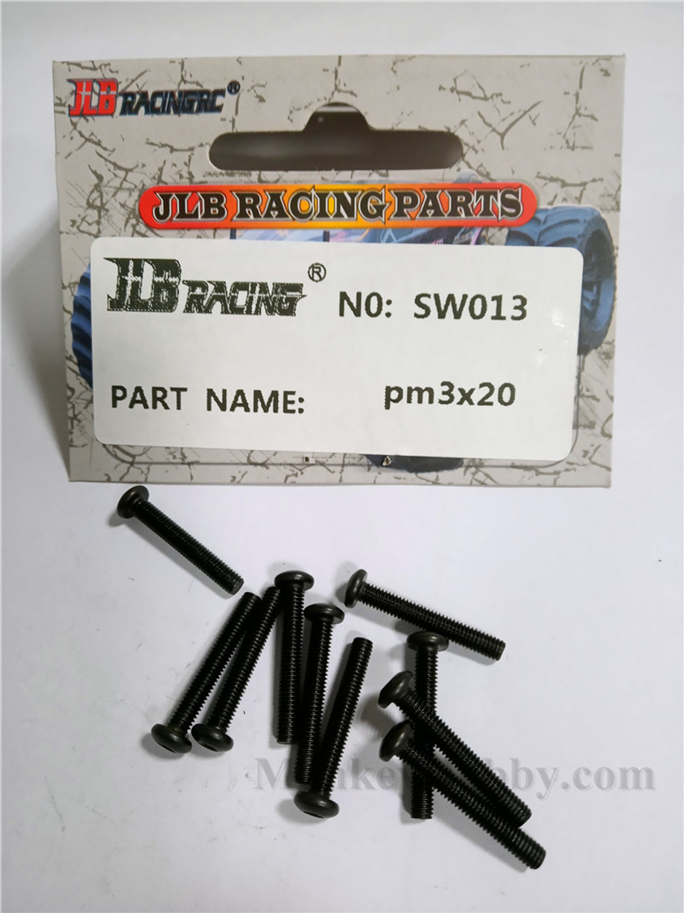 JLB PM3X20mm 10pcs Screw SW013 CHEETAH 11101 21101 1/10 RC Car Parts