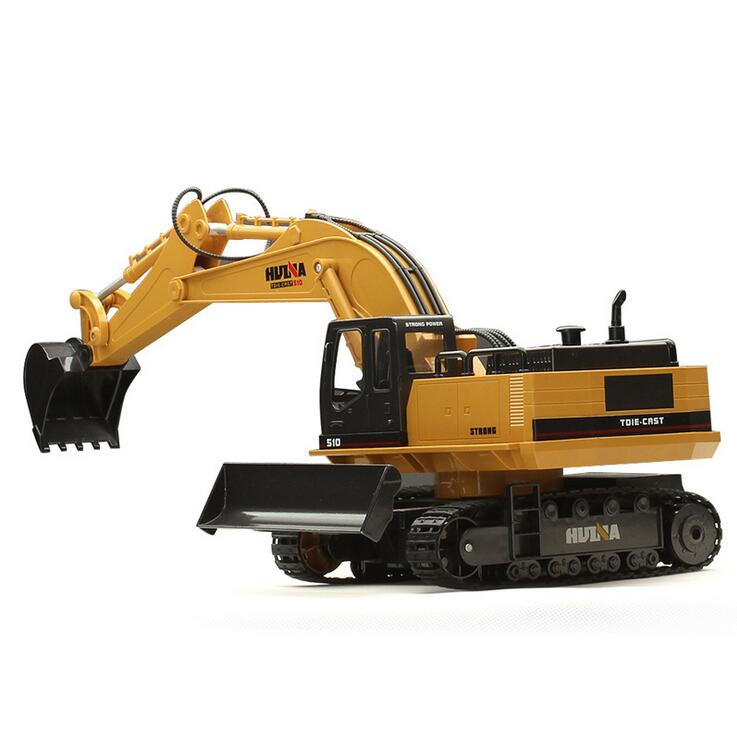 1510 HUINA TOYS 1:16 Scale 2.4GHz 11CH RC Alloy Excavator RTR